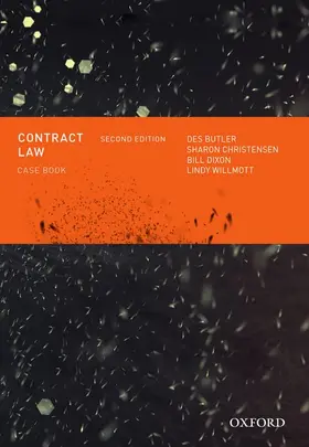 Butler / Christensen / Dixon |  Contract Law Casebook | Buch |  Sack Fachmedien