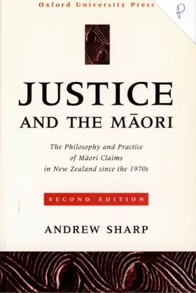 Sharp |  Justice and the Maori | Buch |  Sack Fachmedien