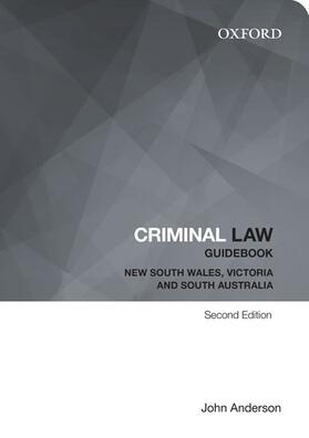 Anderson | Criminal Law Guidebook | Buch | 978-0-19-559398-3 | sack.de