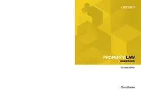 Davies |  Property Law Guidebook | Buch |  Sack Fachmedien