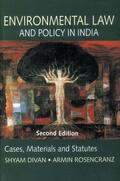 Divan / Rosencranz |  Environmental Law and Policy in India | Buch |  Sack Fachmedien