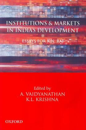 Vaidyanathan / Krishna |  Institutions and Markets in India's Development | Buch |  Sack Fachmedien