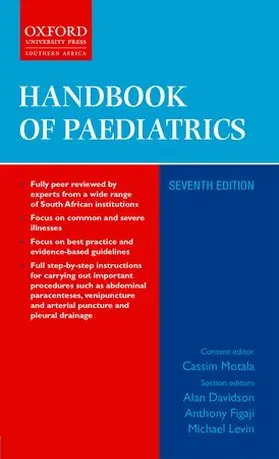 Motala / Fugaji / Davidson |  Handbook of Paediatrics 7e | Buch |  Sack Fachmedien