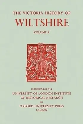 Crittall |  A History of Wiltshire, Volume 10 | Buch |  Sack Fachmedien