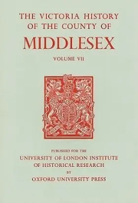 Baker |  A History of the County of Middlesex | Buch |  Sack Fachmedien