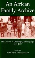 Jones / Sebald |  An African Family Archive | Buch |  Sack Fachmedien
