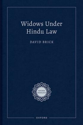 Brick |  Widows Under Hindu Law | Buch |  Sack Fachmedien