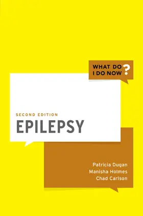 Dugan / Holmes / Carlson |  Epilepsy | Buch |  Sack Fachmedien