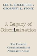 Stone / Bollinger |  A Legacy of Discrimination | Buch |  Sack Fachmedien
