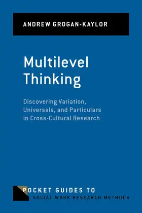 Grogan-Kaylor |  Multilevel Thinking | Buch |  Sack Fachmedien