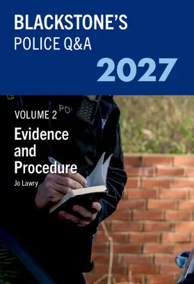 Lawry |  Blackstone's Police Q&A's Volume 2: Evidence and Procedure 2027 | Buch |  Sack Fachmedien