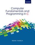 Thareja |  Computer Fundamentals & Programming in C | Buch |  Sack Fachmedien