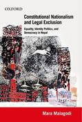 Malagodi |  Constitutional Nationalism and Legal Exclusion | Buch |  Sack Fachmedien