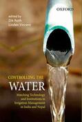 Roth / Vincent |  Controlling the Water | Buch |  Sack Fachmedien