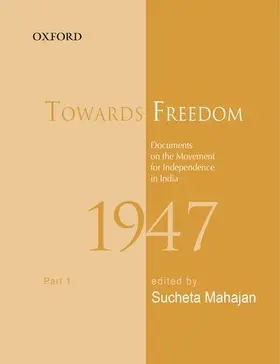 Mahajan / Bhattacharya |  Towards Freedom | Buch |  Sack Fachmedien