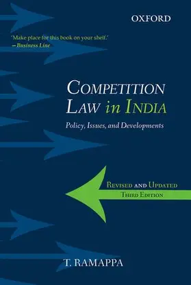 Ramappa |  Competition Law in India | Buch |  Sack Fachmedien