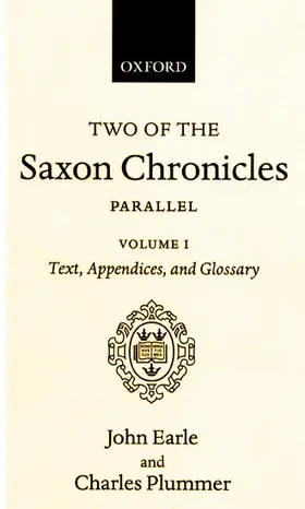 Plummer |  Two of the Saxon Chronicles Parallel | Buch |  Sack Fachmedien