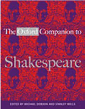 Wells | The Oxford Companion to Shakespeare | Buch | 978-0-19-811735-3 | www.sack.de