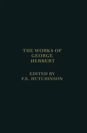 Herbert / Hutchinson |  The Works of George Herbert | Buch |  Sack Fachmedien