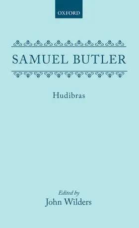 Butler / Wilders |  Hudibras | Buch |  Sack Fachmedien