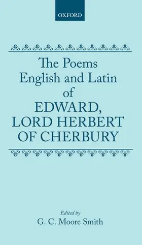 Herbert |  The Poems of Edward, Lord Herbert of Cherbury | Buch |  Sack Fachmedien