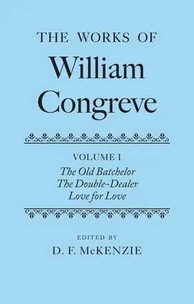 McKenzie |  The Works of William Congreve | Buch |  Sack Fachmedien
