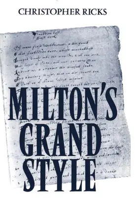 Ricks |  Milton's Grand Style | Buch |  Sack Fachmedien