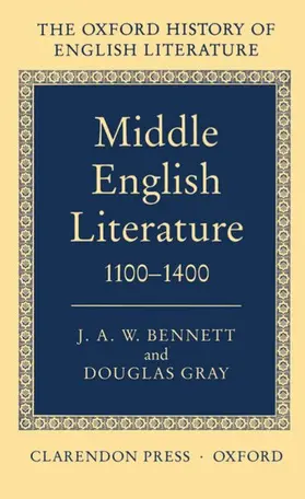 Bennett / Gray |  Middle English Literature 1100-1400 | Buch |  Sack Fachmedien