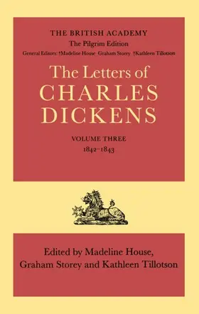 Dickens / Tillotson / House |  The Letters of Charles Dickens | Buch |  Sack Fachmedien