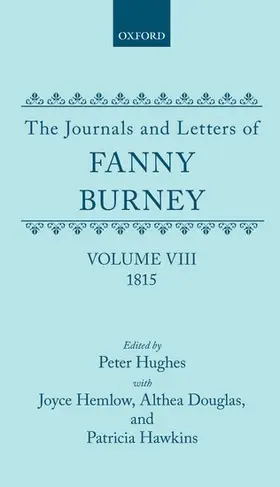 Burney / Hughes / Douglas |  Volume VIII: 1815 | Buch |  Sack Fachmedien