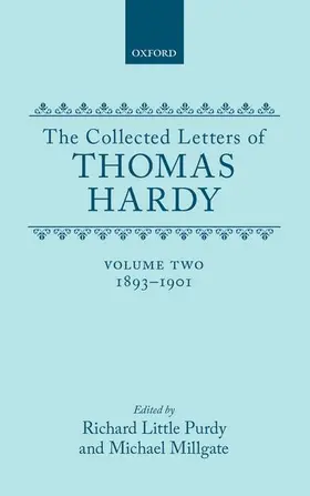 Hardy / Purdy / Millgate |  The Collected Letters of Thomas Hardy | Buch |  Sack Fachmedien