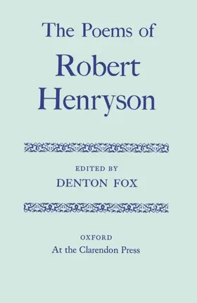 Henryson / Fox |  The Poems | Buch |  Sack Fachmedien