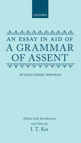 Newman / Ker |  Grammar of Assent | Buch |  Sack Fachmedien