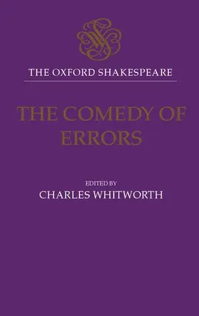 Shakespeare / Whitworth |  The Comedy of Errors | Buch |  Sack Fachmedien