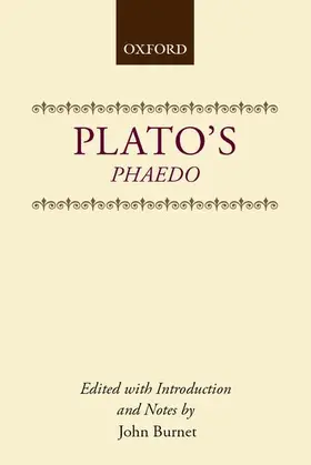 Plato / Burnet |  Phaedo | Buch |  Sack Fachmedien
