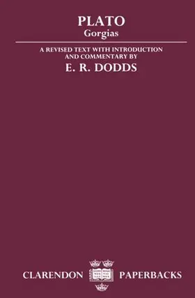 Plato / Dodds |  Gorgias | Buch |  Sack Fachmedien
