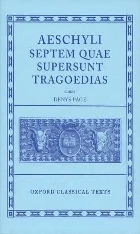 Page |  Septem Quae Supersunt Tragoediae | Buch |  Sack Fachmedien