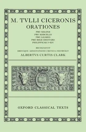 Clark |  Orationes | Buch |  Sack Fachmedien