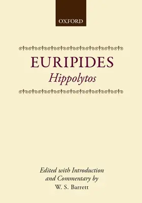 Euripides / Barrett |  Hippolytos | Buch |  Sack Fachmedien