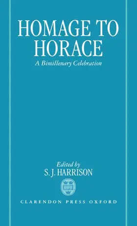 Harrison |  Homage to Horace | Buch |  Sack Fachmedien