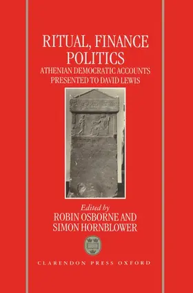 Osborne / Hornblower |  Ritual, Finance, Politics | Buch |  Sack Fachmedien