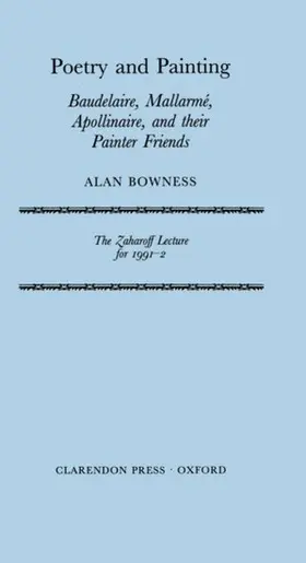 Bowness |  Poetry and Painting | Buch |  Sack Fachmedien