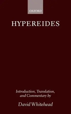 Hypereides / Whitehead |  Hypereides | Buch |  Sack Fachmedien