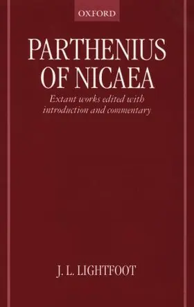 Lightfoot |  Parthenius of Nicaea | Buch |  Sack Fachmedien