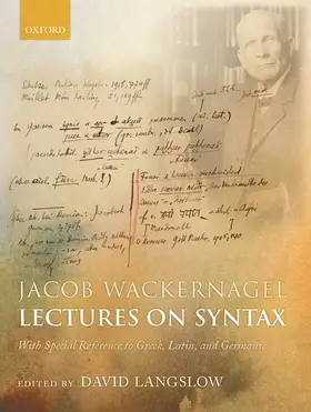 Langslow |  Jacob Wackernagel, Lectures on Syntax | Buch |  Sack Fachmedien