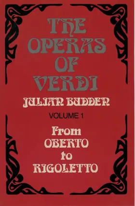 Budden |  The Operas of Verdi | Buch |  Sack Fachmedien