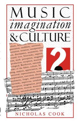 Cook | Music, Imagination, and Culture | Buch | 978-0-19-816303-9 | sack.de