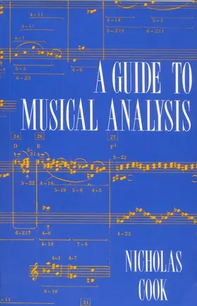 Cook |  A Guide to Musical Analysis | Buch |  Sack Fachmedien