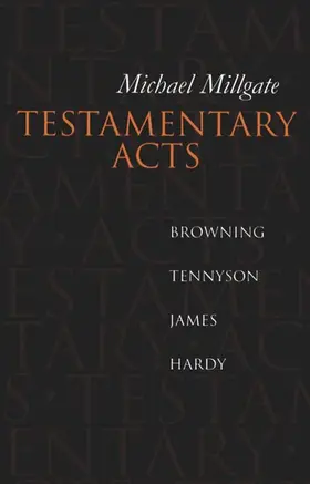 Millgate |  Testamentary Acts | Buch |  Sack Fachmedien