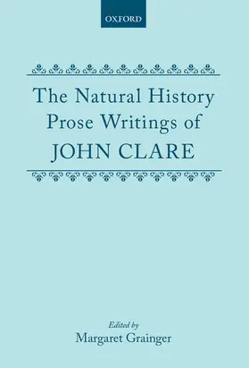 Clare / Grainger |  The Natural History Prose Writings, 1793-1864 | Buch |  Sack Fachmedien